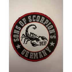Patch „Sons of Scorpion‘s“ 8cm